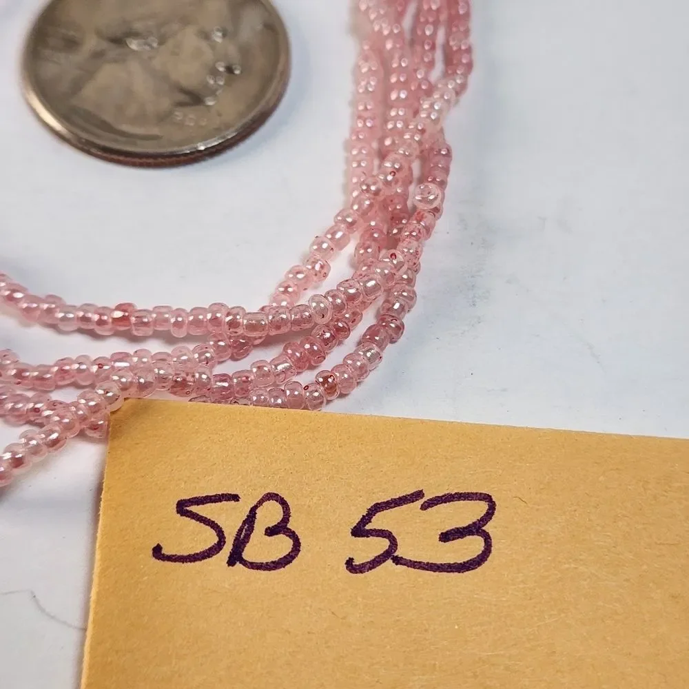 5/$10 Seed Bead Strand 1 Single Strand Seed Beads Jewelry Making Supplies Crafts